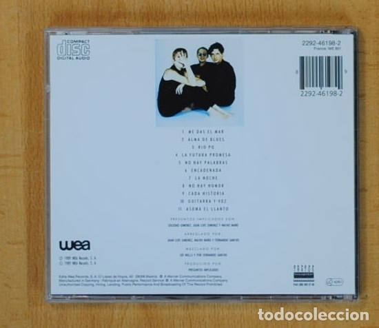 CDs de m&uacute;sica: PRESUNTOS IMPLICADOS - ALMA DE BLUES - CD - Foto 2