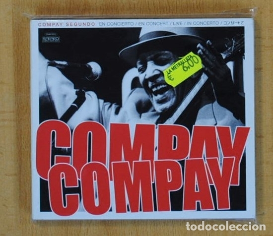 CDs de m&uacute;sica: COMPAY SEGUNDO - COMPAY SEGUNDO EN CONCIERTO - 2 CD - Foto 1