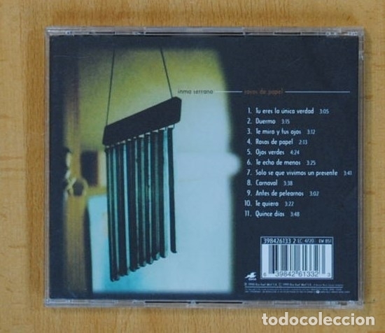CDs de m&uacute;sica: INMA SERRANO - ROSAS DE PAPEL - CD - Foto 2