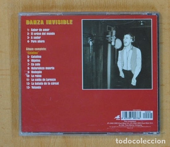 CDs de m&uacute;sica: DANZA INVISIBLE - CATALINA - CD - Foto 2