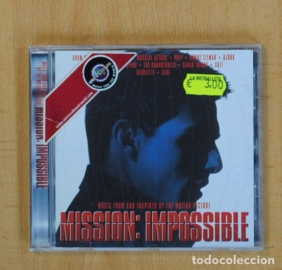 CDs de m&uacute;sica: MISSION IMPOSIBLE B.S.O. - CD - Foto 1