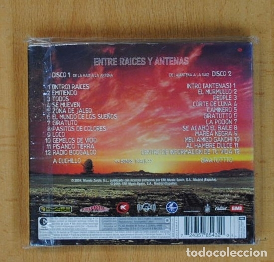 CDs de m&uacute;sica: MACACO - ENTRE RAICES Y ANTENAS - CD - Foto 2
