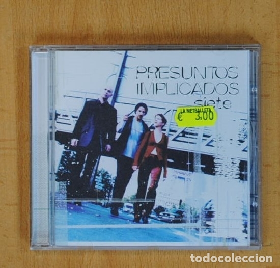 CDs de m&uacute;sica: PRESUNTOS IMPLICADOS - SIETE - CD - Foto 1