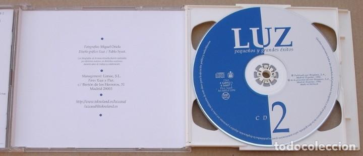 CDs de m&uacute;sica: LUZ - PEQUE&Ntilde;OS Y GRANDES EXITOS (2CD) 1996 - 30 TEMAS - Foto 3