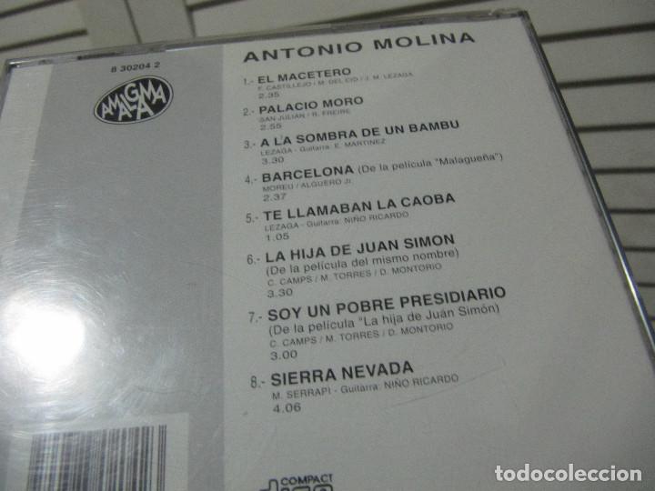 CDs de m&uacute;sica: ANTONIO MOLINA AMALGAMA - Foto 4
