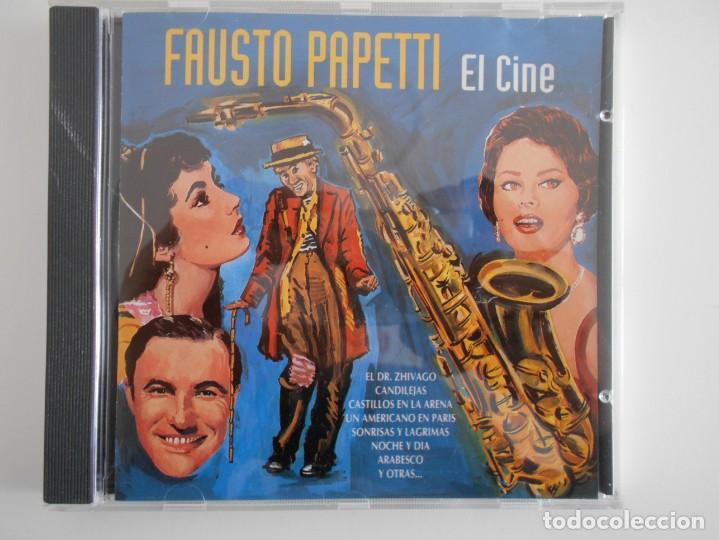 CDs de Música: FAUSTO PAPETTI. EL CINE. COMPACTO CON 15 TEMAS. - Foto 1 - 132000426