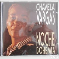 CDs de Música: CHAVELA VARGAS. NOCHE BOHEMIA. COMPACTO CON 12 CANCIONES. . Lote 132003710