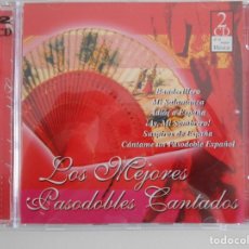 CDs de Música: LOS MEJORES PASODOBLES CANTADOS. DOBLE COMPACTO CON 30 CANCIONES. ANTONIO MOLINA. JUANITO VALDERRAMA. Lote 132007910