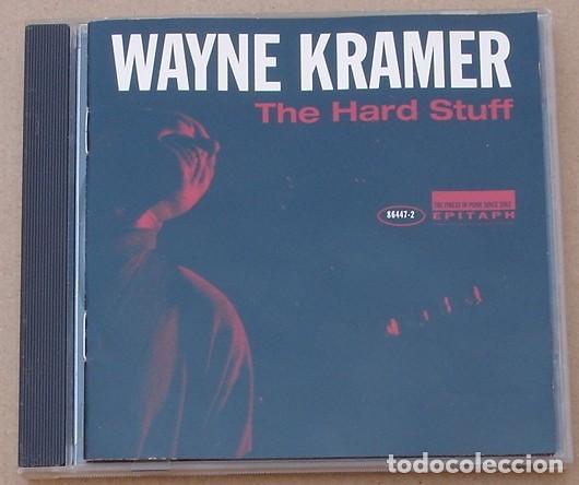 CDs de m&uacute;sica: WAYNE KRAMER - THE HARD STUFF (CD) 1995 -10 TEMAS - USA - Foto 1