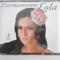 CDs de Música: LOLA FLORES. ETERNAMENTE LOLA. DOBLE COMPACTO CON 24 CANCIONES. . Lote 132023122