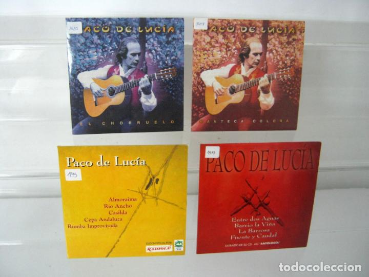 CDs de m&uacute;sica: lote 4 cd Paco de Lucia - Foto 1