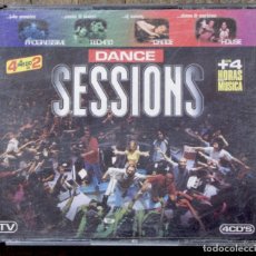 CDs de Música: DANCE SESSIONS. 4 CDS. MÁS DE 4 HORAS DE MÚSICA.. Lote 132052330