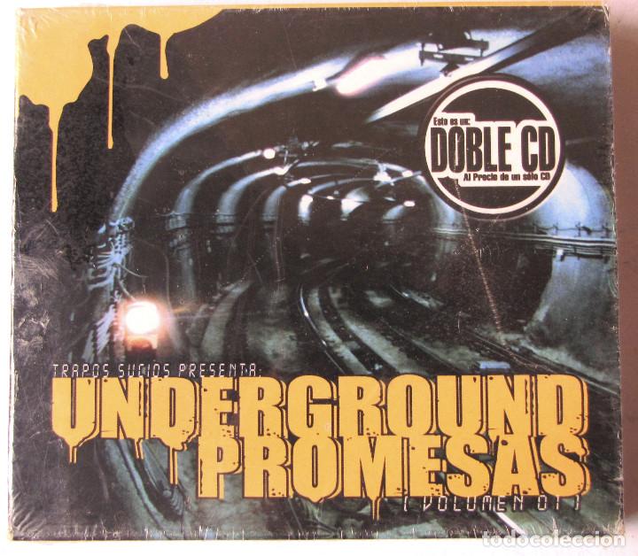 CDs de m&uacute;sica: Doble CD. Underground Promesas. Precintado. - Foto 1