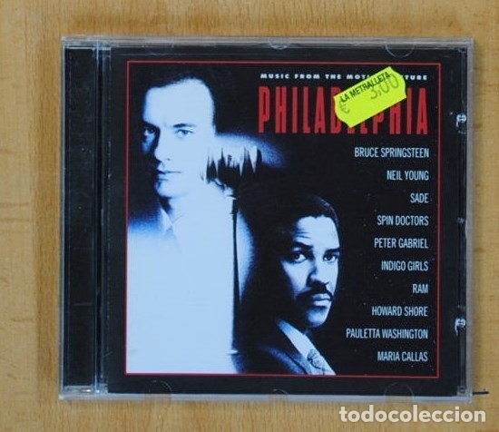 CDs de m&uacute;sica: VARIOS - PHILADELPHIA - BSO - CD - Foto 1