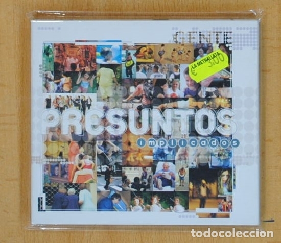 CDs de m&uacute;sica: PRESUNTOS IMPLICADOS - GENTE - CD - Foto 1