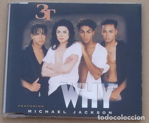 CDs de m&uacute;sica: 3T - WHY - FEATURING MICHAEL JACKSON (CD SINGLE ) 1996 - 4 TEMAS - Foto 1