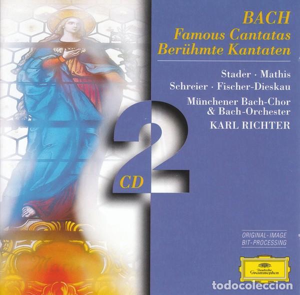 CDs de m&uacute;sica: Bach / Richter - Famous Cantatas - 2x CD - Foto 1