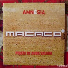 CDs de Música: MACACO.BSO AMNESIA.PIRATA DE AGUA SALADA CD SINGLE PROMO MUY RARO PRECINTADO. Lote 132148946