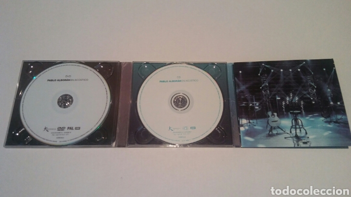 CDs de m&uacute;sica: PABLO ALBOR&Aacute;N En Ac&uacute;stico CD+DVD - Foto 4