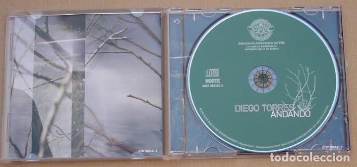 CDs de m&uacute;sica: DIEGO TORRES - ANDANDO (CD) 2006 - 13 TEMAS - Foto 2