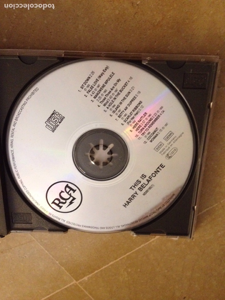 CDs de m&uacute;sica: This is Harry Belafonte (CD) - Foto 2