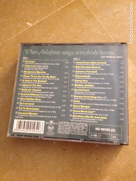 CDs de m&uacute;sica: This is Harry Belafonte (CD) - Foto 4