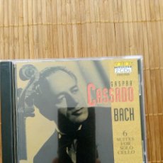 CDs de Música: RARO 2 CD, 6 SUITE CELLO BACH, GASPAR CASSADO, VOXBOX. Lote 132376858