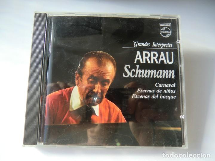 CDs de M&uacute;sica: GRANDES INTERPRETES: ARRAU: SCHUMAN: CARNAVAL, ESCENAS DE NI&Ntilde;OS Y ESCENAS DEL BOSQUE. CD IMPECABLE