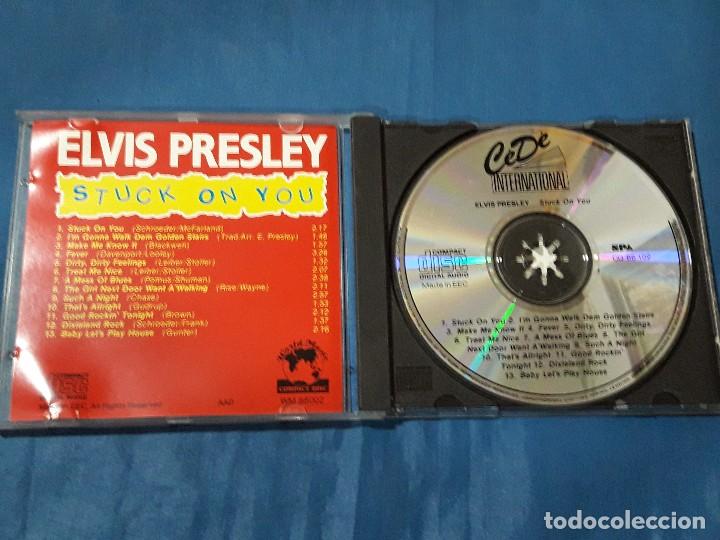 CDs de m&uacute;sica: ELVIS PRESLEY STUCK ON YOU - Foto 2