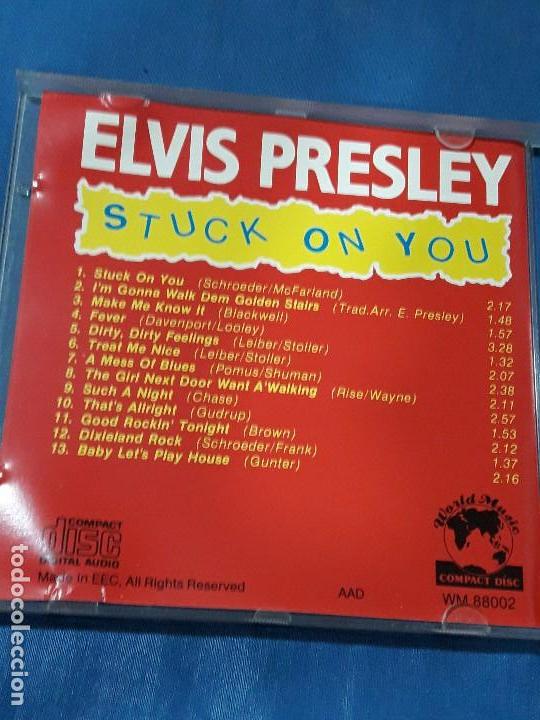 CDs de m&uacute;sica: ELVIS PRESLEY STUCK ON YOU - Foto 3