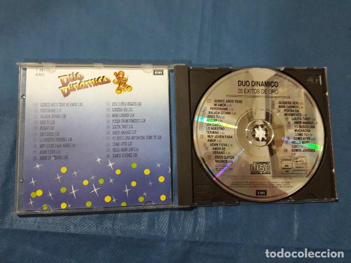 CDs de m&uacute;sica: CD DUO DINAMICO 20 EXITOS DE ORO - Foto 2