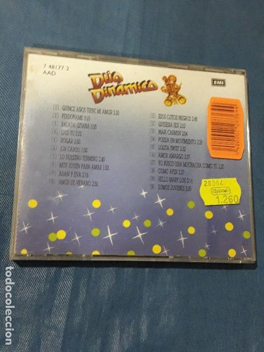 CDs de m&uacute;sica: CD DUO DINAMICO 20 EXITOS DE ORO - Foto 4