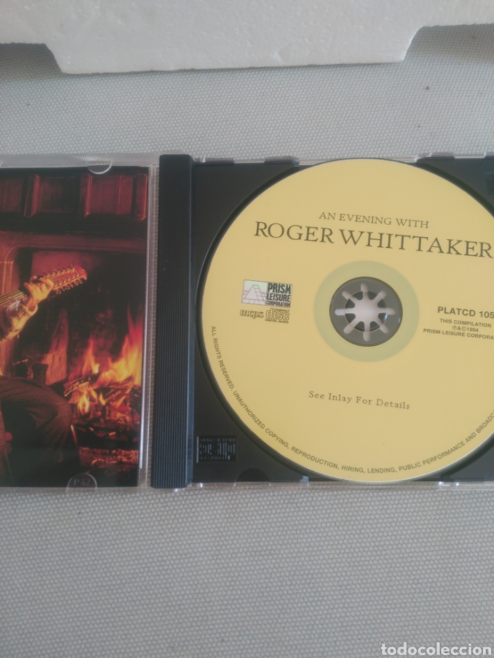CDs de m&uacute;sica: Roger Whittaker. An evening with - Foto 3