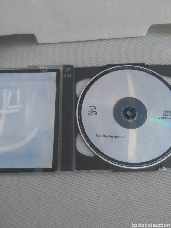 CDs de m&uacute;sica: Peguin cafe orchestra. Concert program. 2 CD - Foto 3