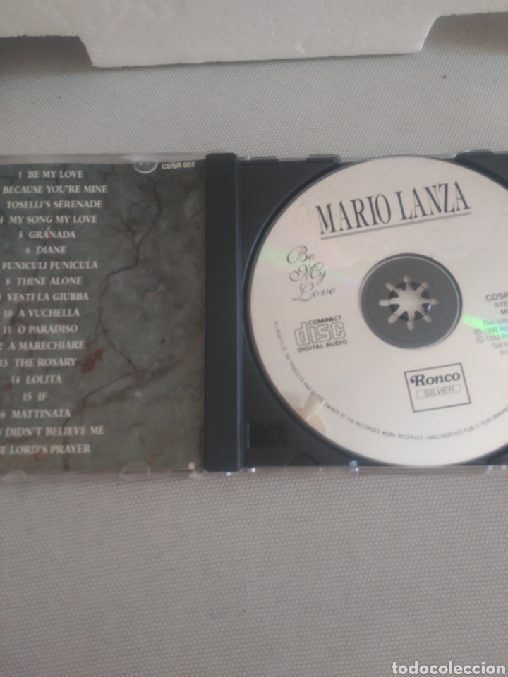 CDs de m&uacute;sica: Mario lanza. Be my love - Foto 3