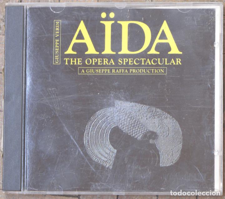 CDs de m&uacute;sica: CD. Aida. The opera spectacular. No probado. - Foto 1