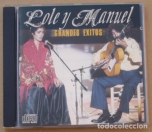 CDs de m&uacute;sica: LOLE Y MANUEL - GRANDES EXITOS (CD) 1988 - 14 TEMAS - SIN CODIGO DE BARRAS - Foto 1