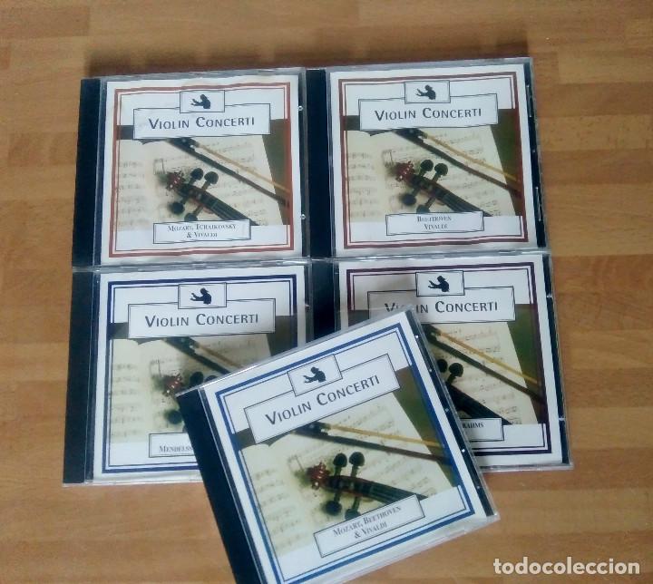 CDs de m&uacute;sica: VIOLIN CONCERTI - 5 CDS (1998) - Foto 1