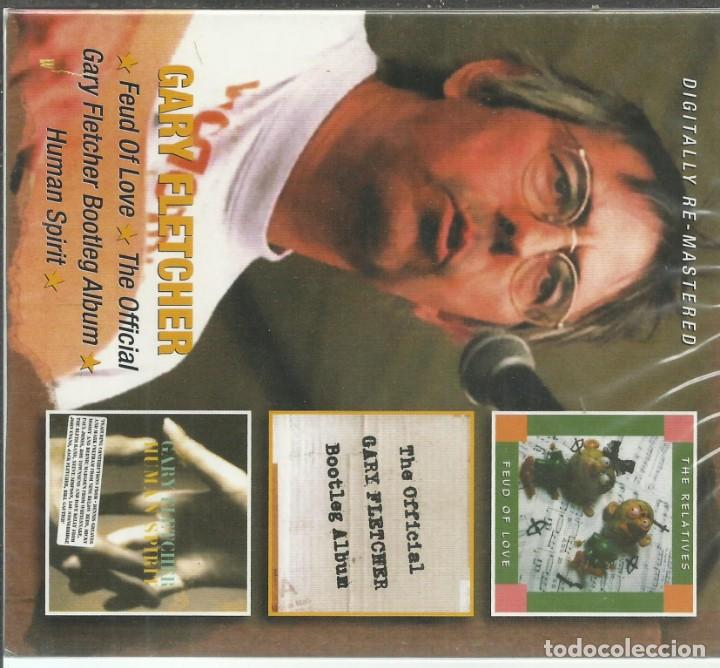CD di Musica: GARY FLETCHER - FEUD OF LOVE / HUMAN SPIRIT / THE OFFICIAL B. ALBUM - CD DOBLE BGO 2013 NUEVO