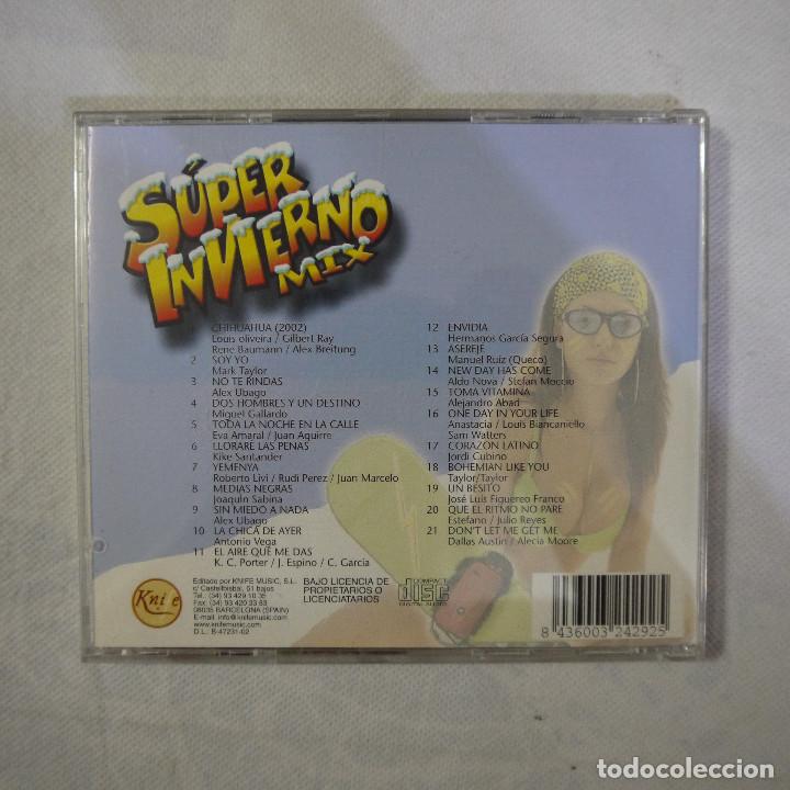CDs de m&uacute;sica: SUPER INVIERNO MIX - CD - Foto 3