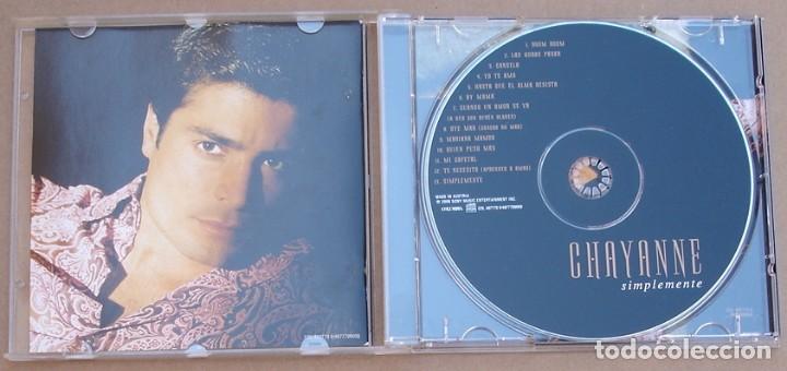 CDs de m&uacute;sica: CHAYANNE - SIMPLEMENTE (CD) 2000 - 13 TEMAS - Foto 2