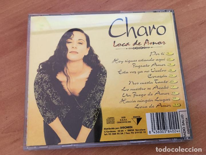 CDs de m&uacute;sica: CHARO (LOCA DE AMOR) CD 10 TRACK (CDI18) - Foto 3