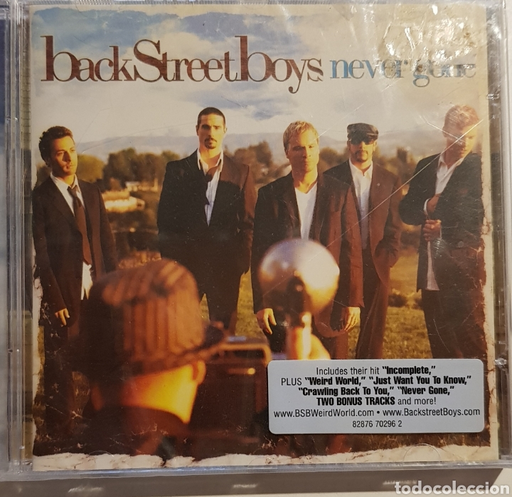 CDs de m&uacute;sica: BACKSTREET BOYS NEVER GONE - Foto 1