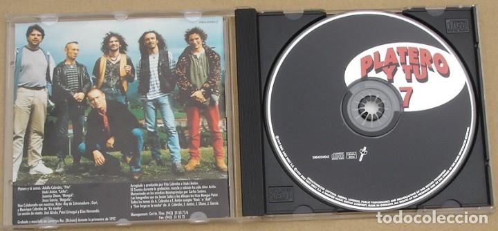 CDs de m&uacute;sica: PLATERO Y TU - 7 (CD) 1997 - 9 TEMAS - Foto 2