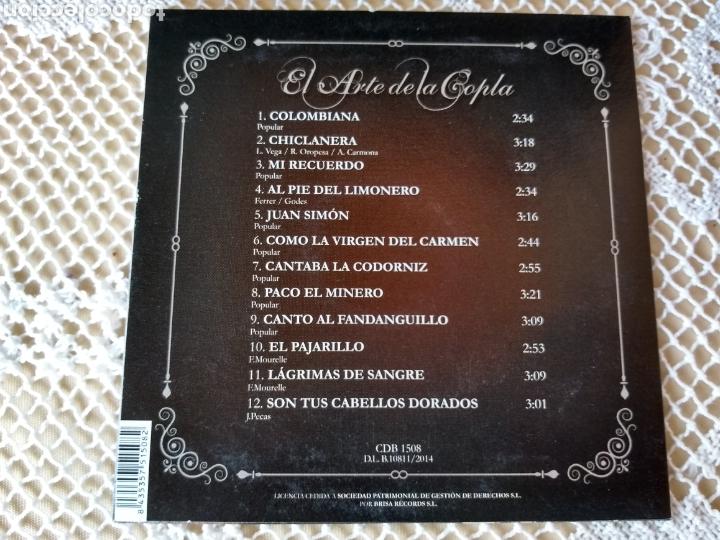 CDs de m&uacute;sica: **CD DE LA COLECCI&Oacute;N --- EL ARTE DE LA COPLA (ANGELILLO)** - Foto 2