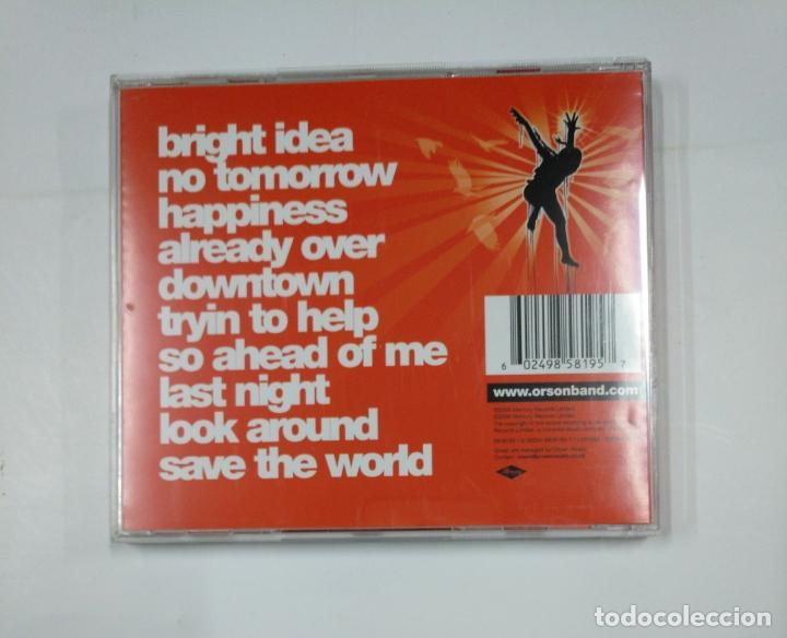 CDs de m&uacute;sica: ORSON. - BRIGHT IDEA - CD. TDKCD11 - Foto 2