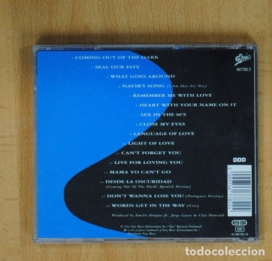 CDs de m&uacute;sica: GLORIA ESTEFAN - INTO THE LIGHT - CD - Foto 2