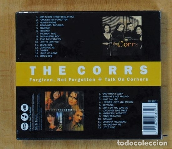 CDs de m&uacute;sica: THE CORRS - FORGIVEN, NOT FORGOTTEN / TALK ON CORNERS - 2 CD - Foto 2