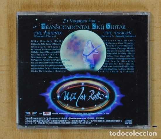 CDs de m&uacute;sica: ULI JON ROTH - TRANSCENDENTAL SKY GUITAR - CD - Foto 2