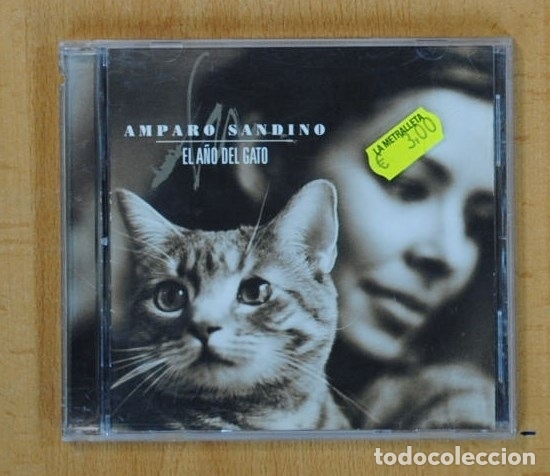 CDs de m&uacute;sica: AMPARO SANDINO - EL A&Ntilde;O DEL GATO - CD - Foto 1